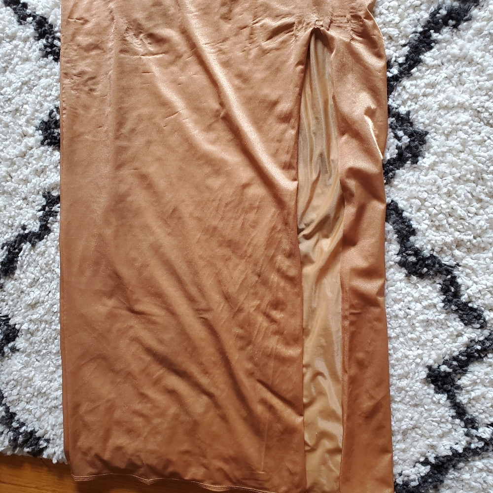 Savage X Fenty Metalic Honey Glissenette Slip - Picture 2 of 5